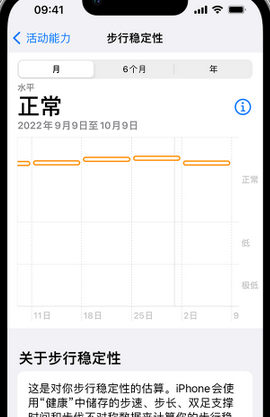 肥乡iPhone手机维修如何在iPhone开启'步行稳定性通知'