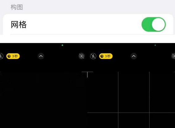 肥乡苹果手机维修网点分享iPhone如何开启九宫格构图功能