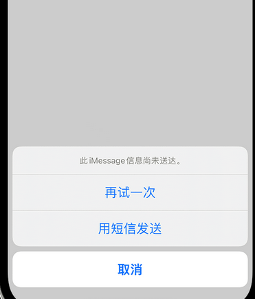 肥乡apple维修iPhone上无法正常发送iMessage信息