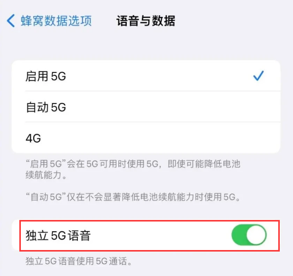 肥乡苹果14维修分享iPhone 14 Pro如何开启VoNR 