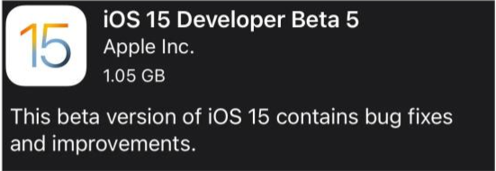 肥乡苹果手机维修分享如何升级到iOS15.0 beta5 