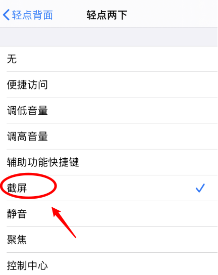 肥乡苹果手机维修分享iPhone12如何启用双击截屏 