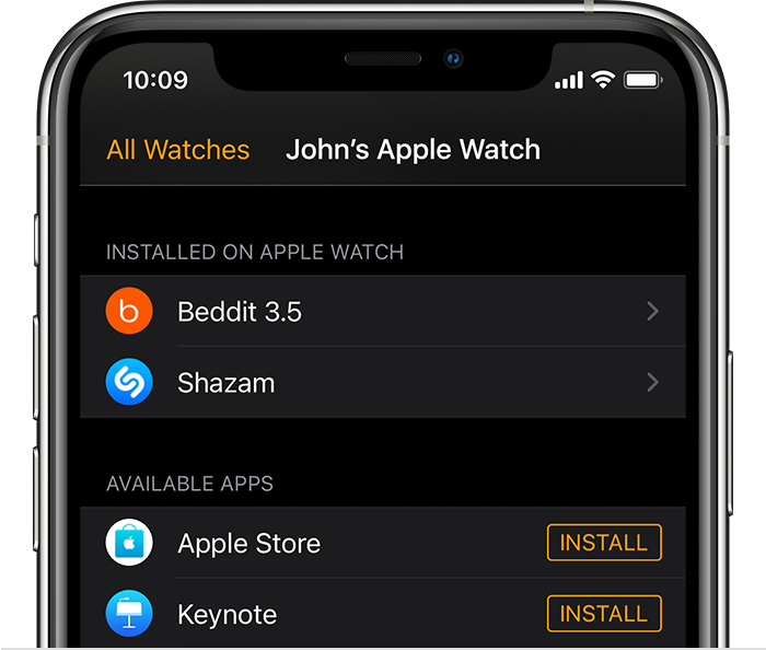 肥乡苹果手机维修分享如何在 Apple Watch 上下载应用 